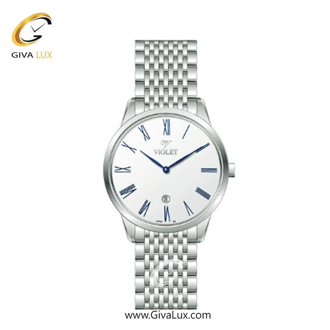 ساعت مچی اورجینال زنانه ویولت VIOLET نقره ای | نقره ای| سفید| کد رفرنس 0554